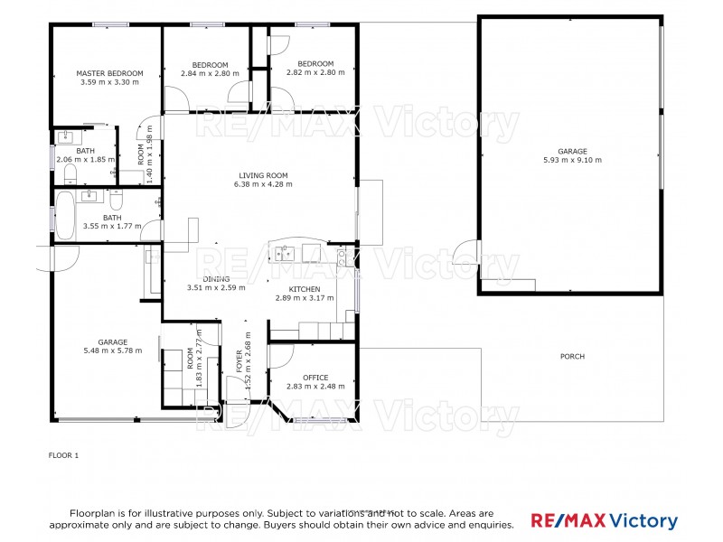 2 Wilsford Court, Caboolture QLD 4510 Floorplan