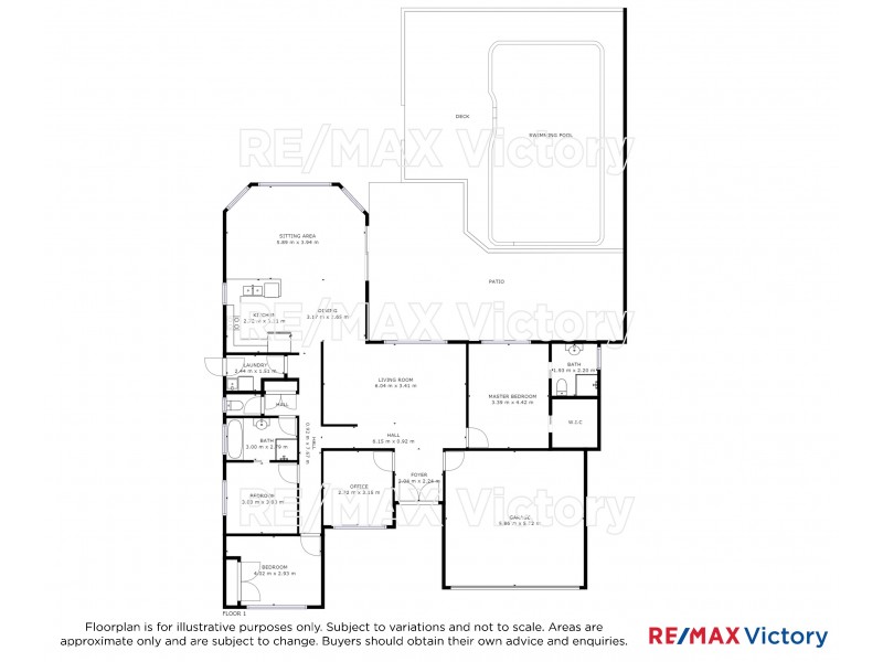 119 Wattlebird Drive, Elimbah QLD 4516 Floorplan