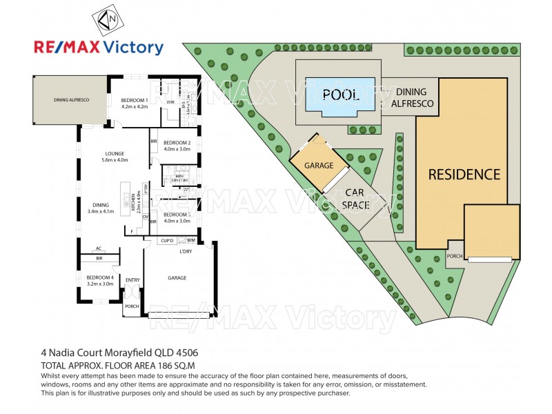 4 Nadia Place, Morayfield QLD 4506 Floorplan
