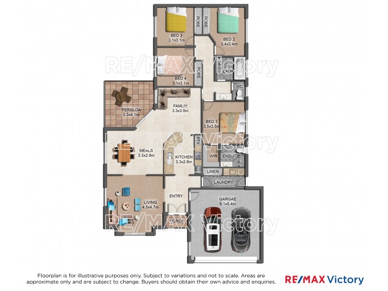 2 Bilby Drive, Morayfield QLD 4506 Floorplan