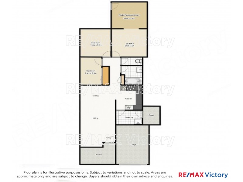 43 Moon Street, Caboolture South QLD 4510 Floorplan