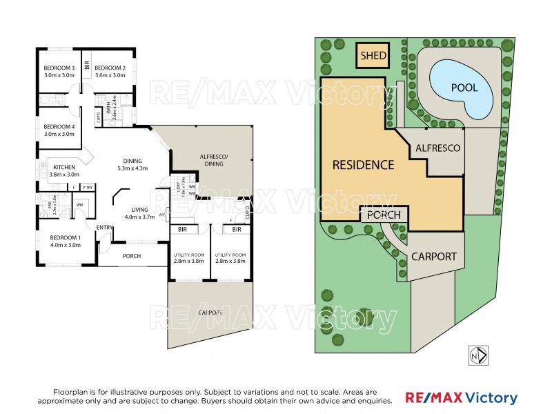 11 Cooloola Court, Upper Caboolture QLD 4510 Floorplan