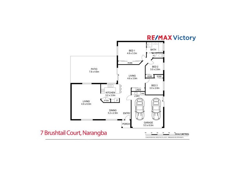 7 Brushtail Court, Narangba QLD 4504 Floorplan