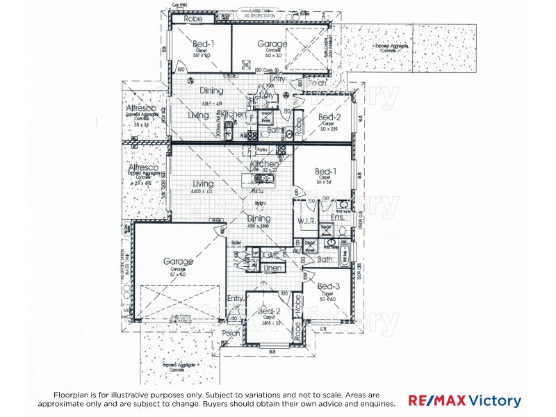 1 & 2 /21 Lanita Chase, Morayfield QLD 4506 Floorplan