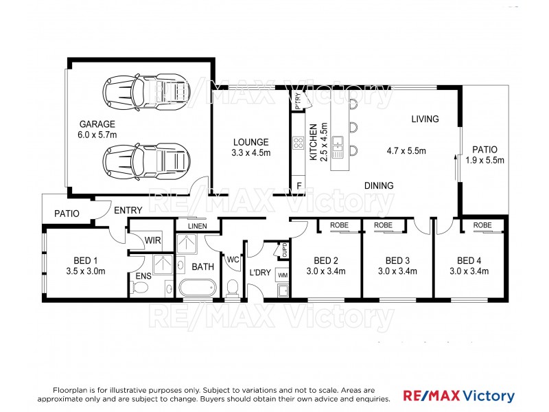 6 Schiffke Court, Caboolture QLD 4510 Floorplan