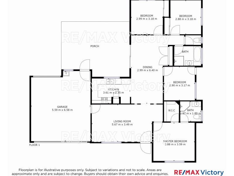 14 Deanne Court, Caboolture South QLD 4510 Floorplan