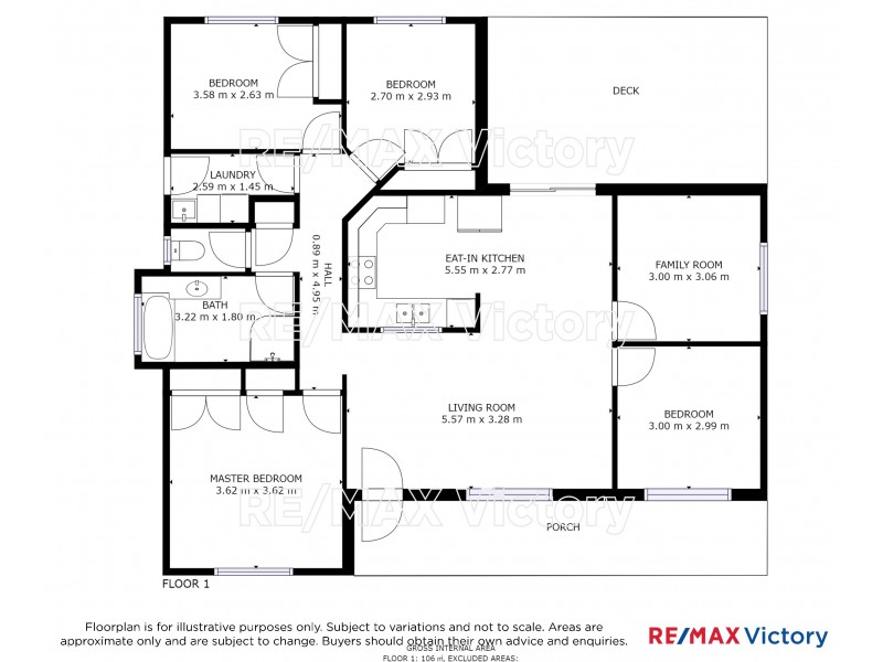 8 Suncrest Court, Caboolture QLD 4510 Floorplan