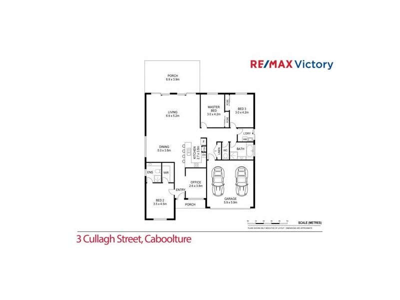 3 Cullagh Street, Caboolture QLD 4510 Floorplan