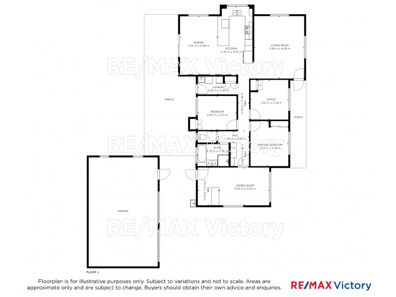 76 Crestridge Crescent, Morayfield QLD 4506 Floorplan