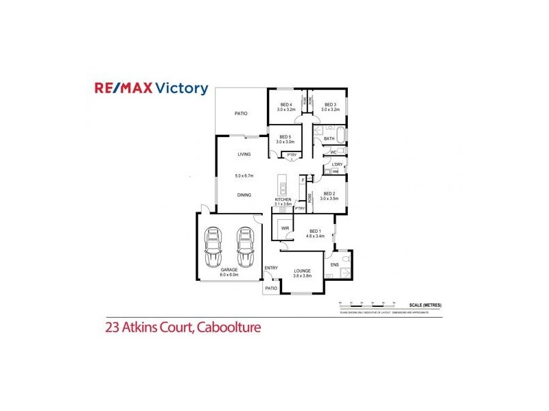 23 Atkins Court, Caboolture QLD 4510 Floorplan