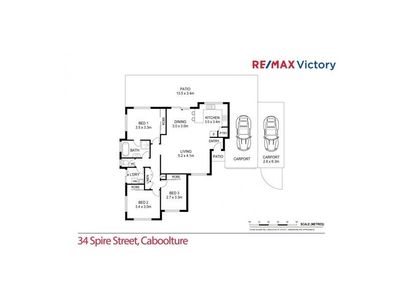 34 Spire Street, Caboolture QLD 4510 Floorplan