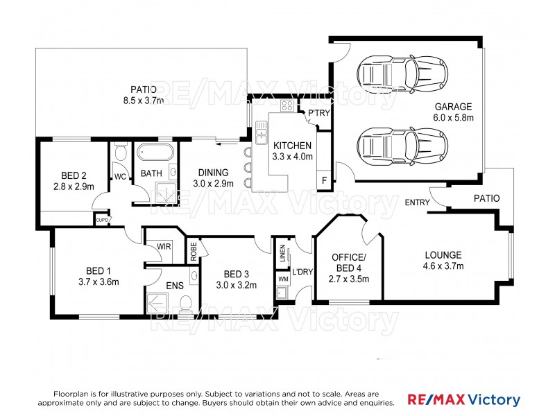 58 Bluestar Circuit, Caboolture QLD 4510 Floorplan