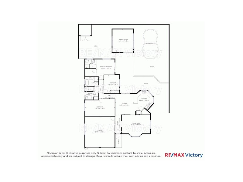 5 Parkridge Avenue, Upper Caboolture QLD 4510 Floorplan