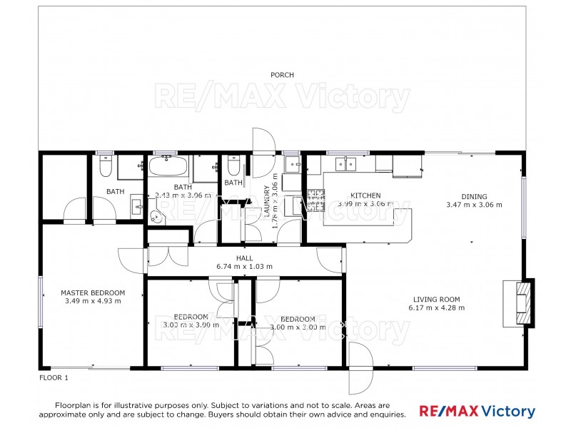 96 Cockatoo Court, Caboolture QLD 4510 Floorplan