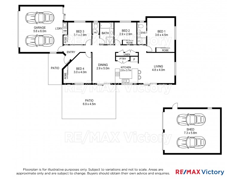 61 Parish Road, Caboolture QLD 4510 Floorplan