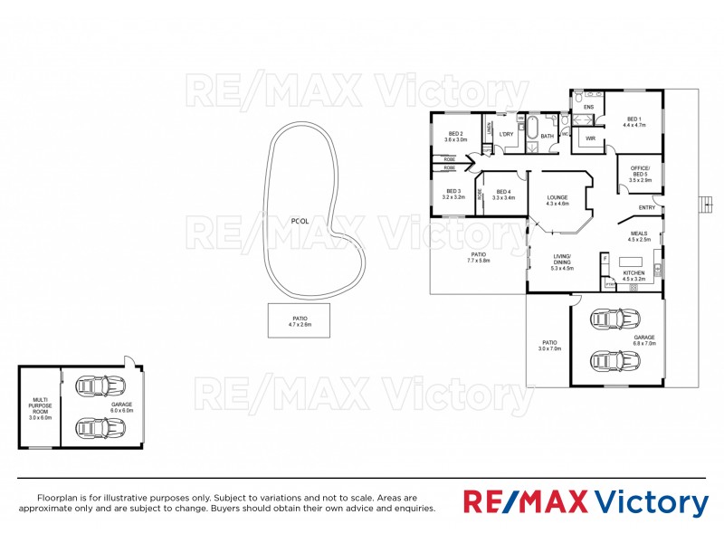 22 Glady Avenue, Caboolture QLD 4510 Floorplan