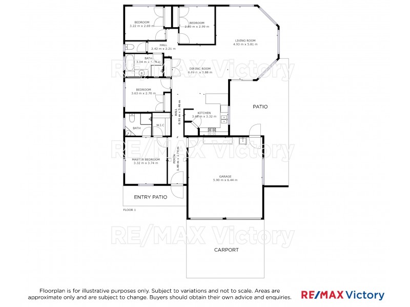 18 Olympic Court, Upper Caboolture QLD 4510 Floorplan