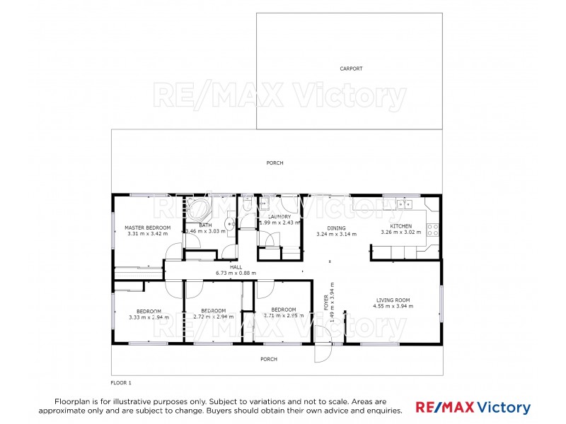 58 Namatjira Court, Caboolture QLD 4510 Floorplan