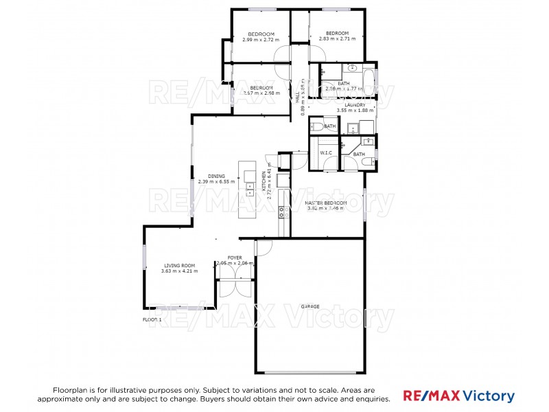 10 Tilley Court, Caboolture QLD 4510 Floorplan
