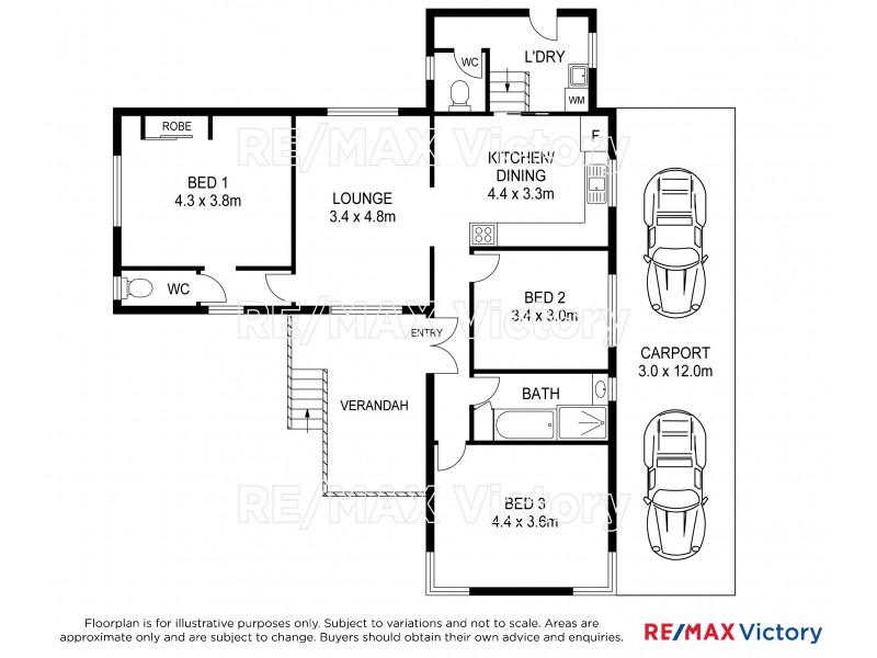 44 Railway Parade, Caboolture QLD 4510 Floorplan
