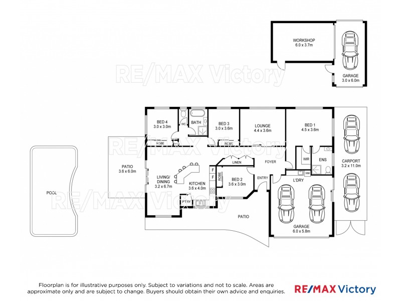 12 College Court, Caboolture QLD 4510 Floorplan