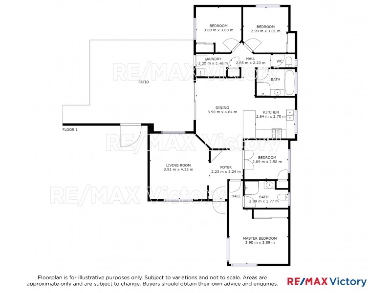 4 Dusk Street, Caboolture QLD 4510 Floorplan