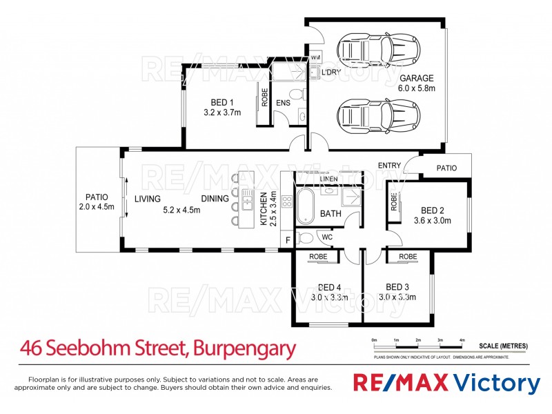 46 Seebohm Street, Burpengary QLD 4505 Floorplan