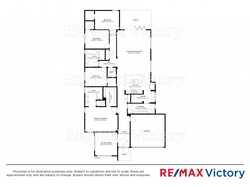 137 Mountaintrack Drive, Wamuran QLD 4512 Floorplan