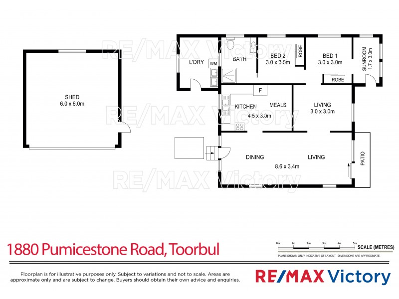 1880 Pumicestone Road, Toorbul QLD 4510 Floorplan