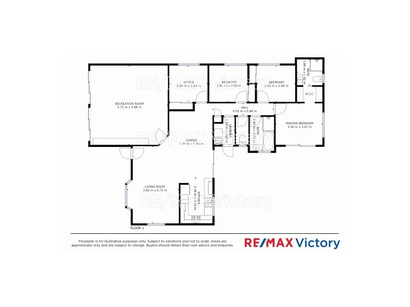 54 Columbia Drive, Beachmere QLD 4510 Floorplan
