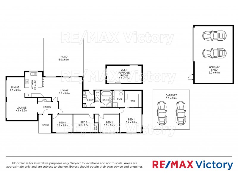 330 King Street, Caboolture QLD 4510 Floorplan
