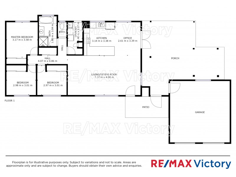 42 Moatah Drive, Beachmere QLD 4510 Floorplan
