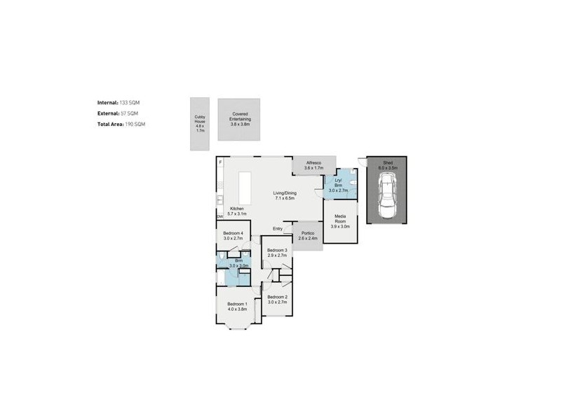 14 Regents Court, Upper Caboolture QLD 4510 Floorplan