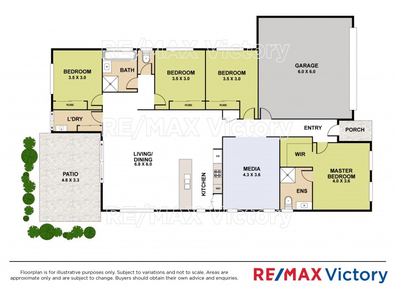 3 Wormwell Court, Caboolture QLD 4510 Floorplan