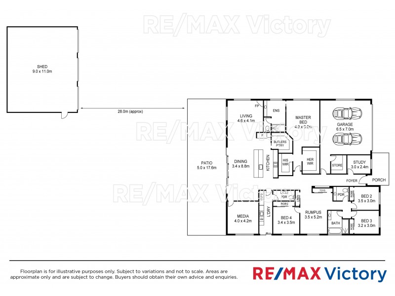 107 Sippel Drive, Woodford QLD 4514 Floorplan