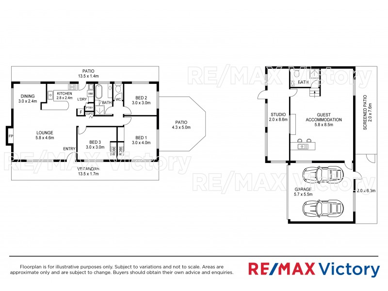 1804 Pumicestone Rd, Toorbul QLD 4510 Floorplan