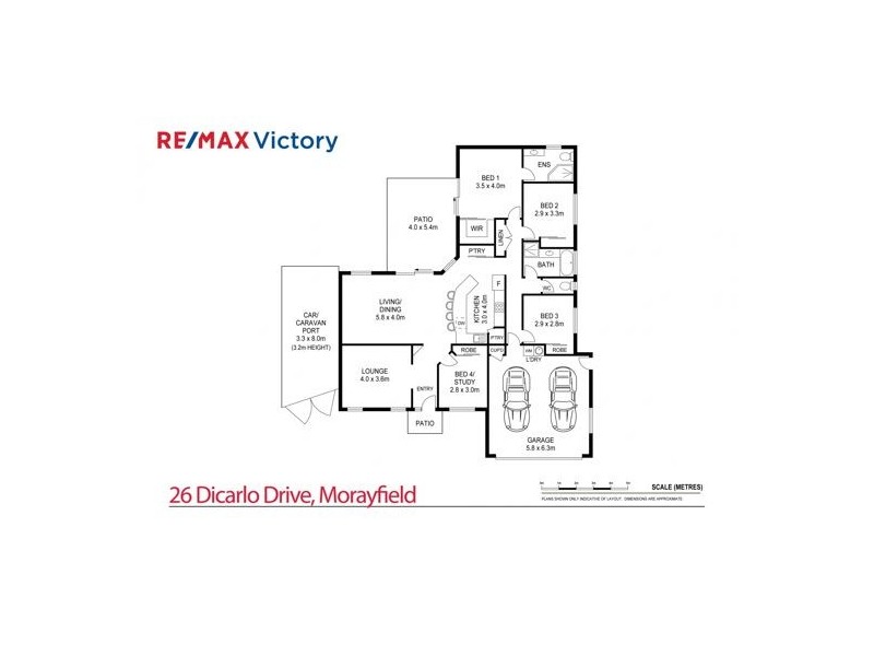 26 Dicarlo Drive, Morayfield QLD 4506 Floorplan