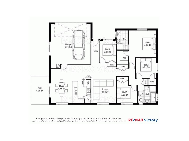51 Meadowview Drive, Morayfield QLD 4506 Floorplan