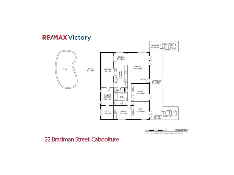 22 Bradman Street, Caboolture QLD 4510 Floorplan