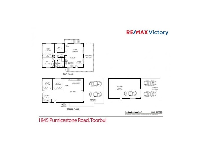 1845 Pumicestone Rd, Toorbul QLD 4510 Floorplan