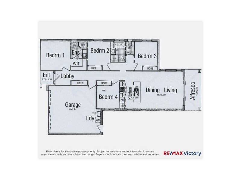 6 Mildura Court, Burpengary QLD 4505 Floorplan