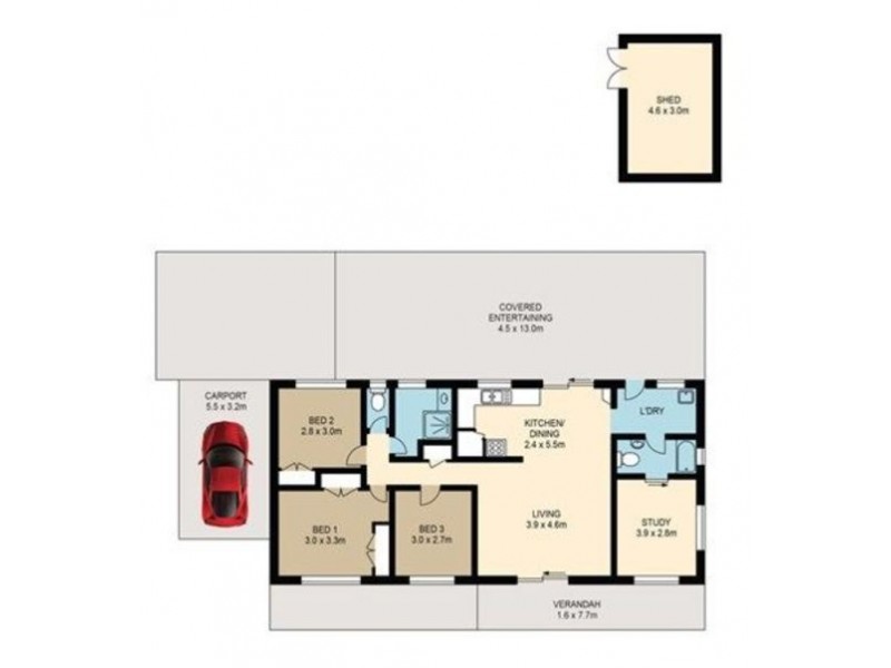 152 Toohey Street, Caboolture QLD 4510 Floorplan