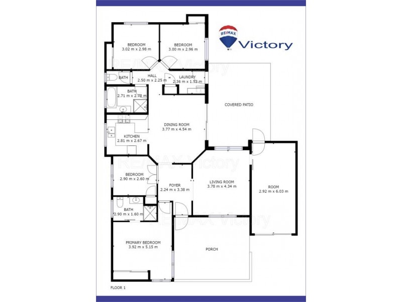 4 Fernlea Court, Caboolture QLD 4510 Floorplan