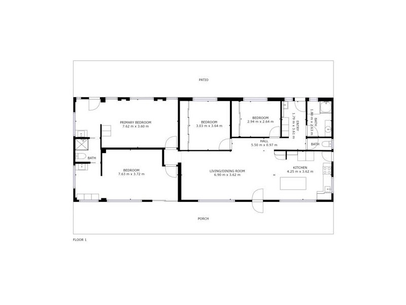 7 Phillip Street, Beachmere QLD 4510 Floorplan