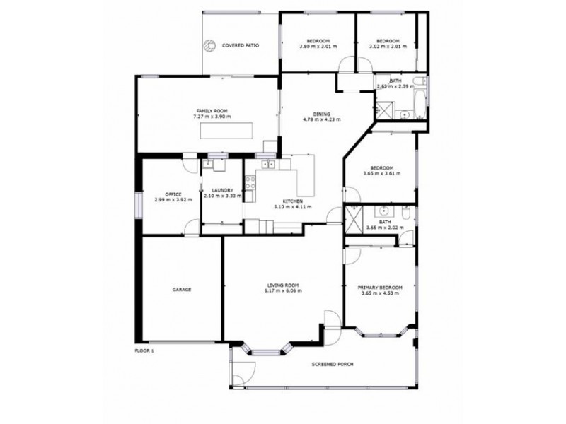 3 Hancock Street, Caboolture QLD 4510 Floorplan
