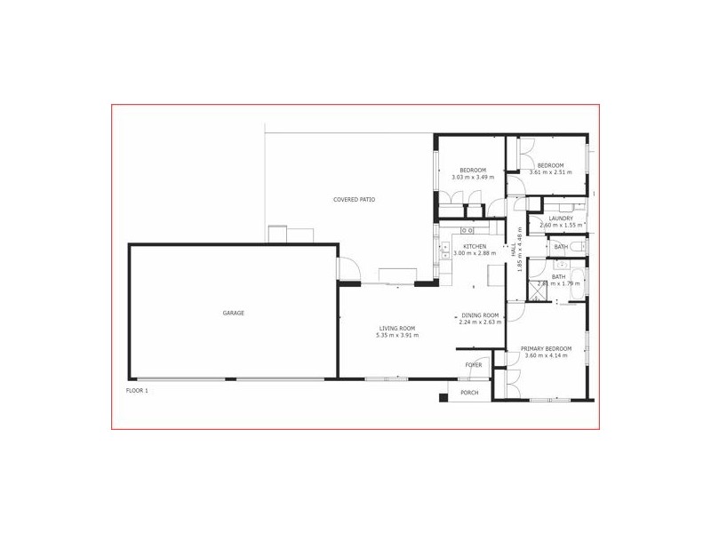45 Miles Street, Caboolture QLD 4510 Floorplan