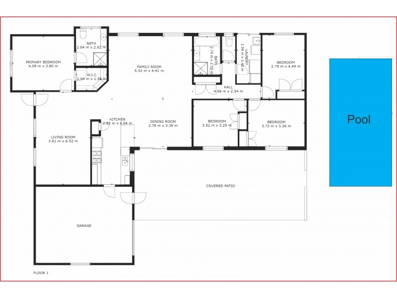 12 Crestridge Crescent, Morayfield QLD 4506 Floorplan