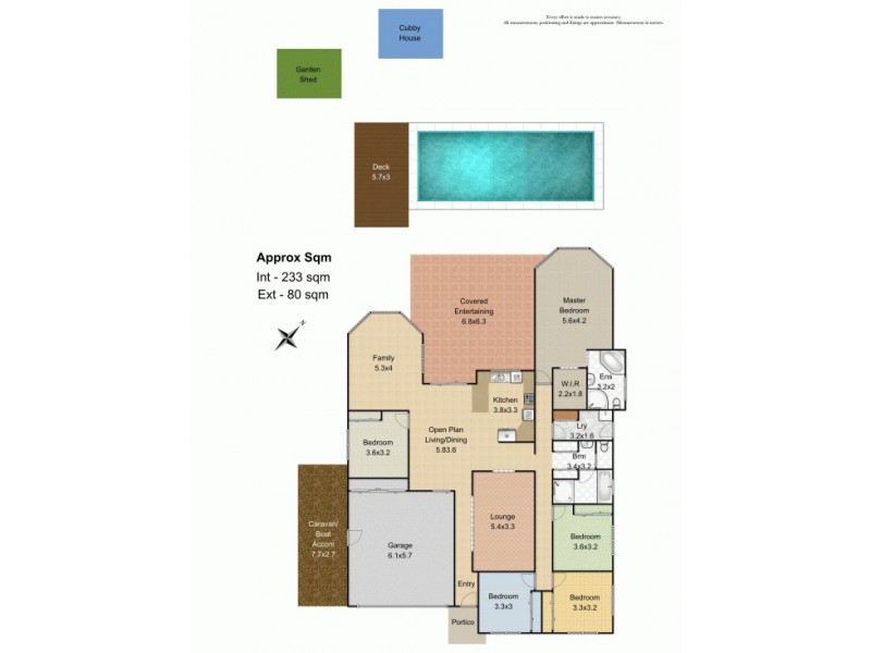 178 Macdonald Drive, Narangba QLD 4504 Floorplan