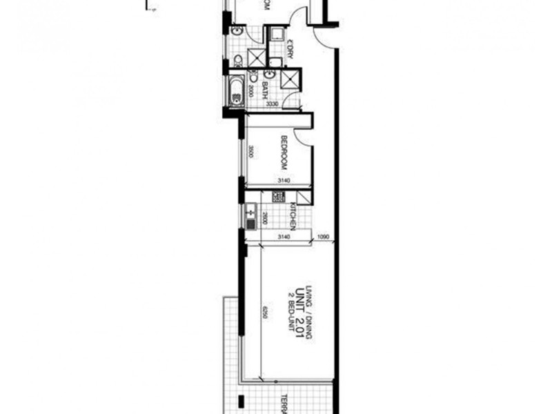 201/10 Allen Street, Wolli Creek NSW 2205 Floorplan