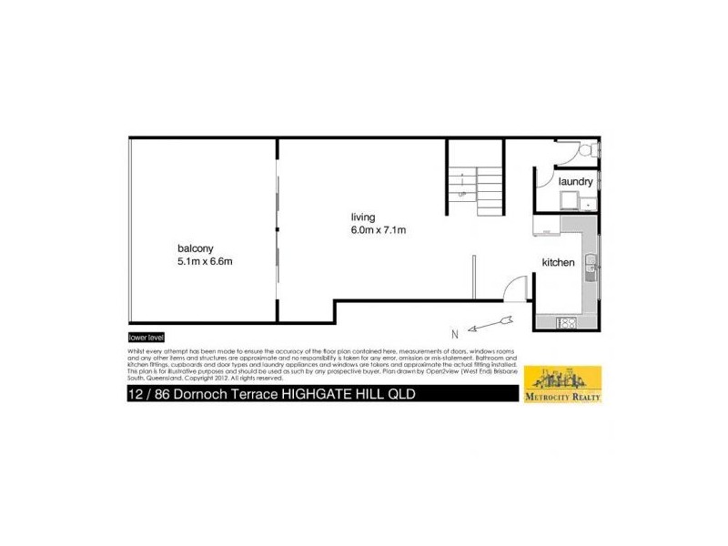 12/86 Dornoch Tce, Highgate Hill QLD 4101